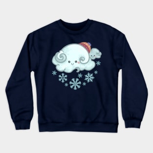 Snowdrop Rain Crewneck Sweatshirt